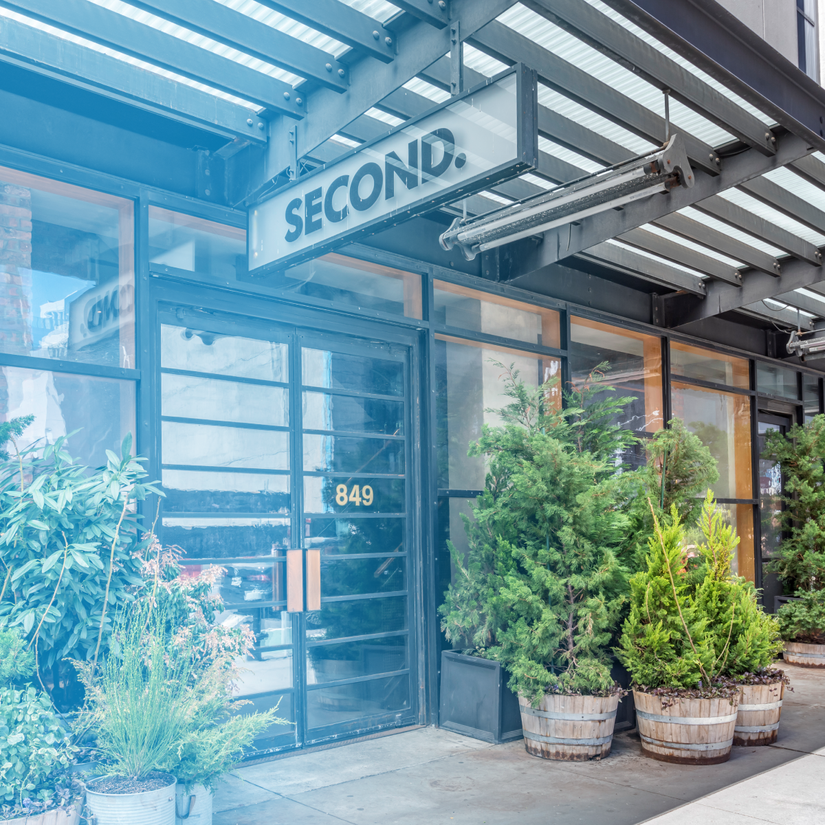 Photograph of the outside of SECOND hotel in New York City